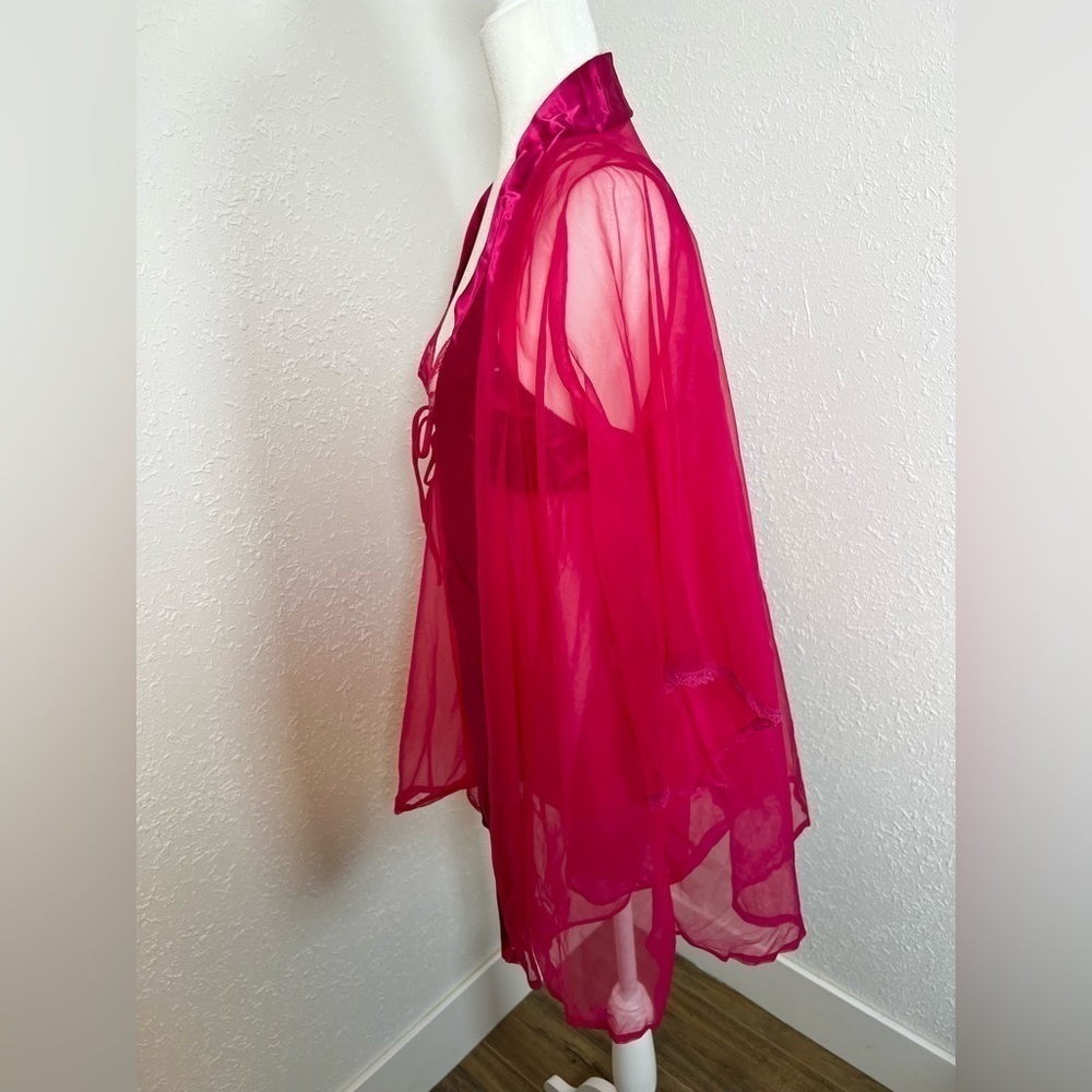 VNTG 70s Era Babydoll Lingerie Set - Picture 3 of 11